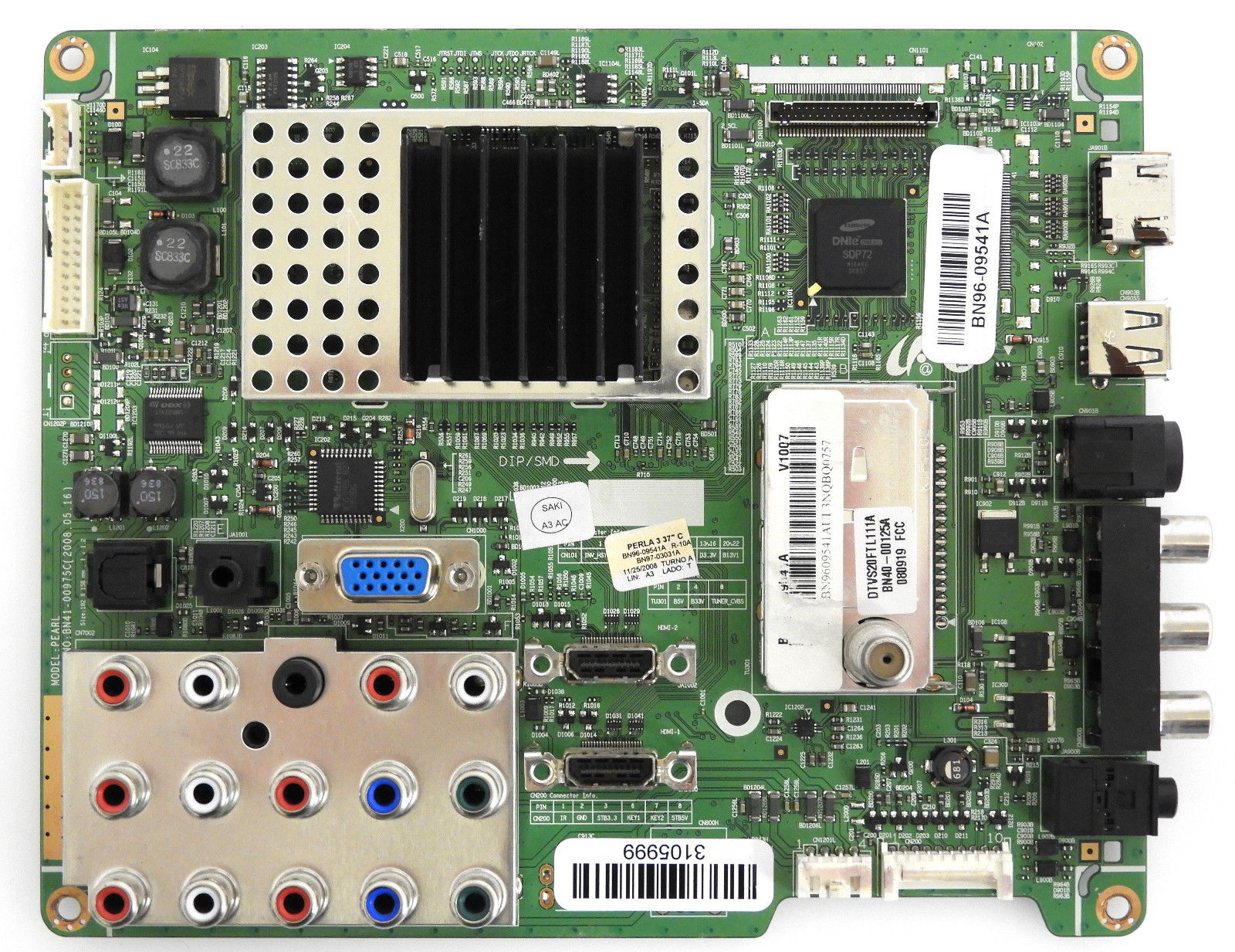Samsung LN37A550P3F Hauptplatine BN96-09541A BN41-00975C BN97-03031A